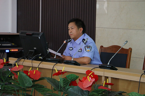 武威市凉州区禁毒办对凉州区公安局新招录辅警进行禁毒工作培训